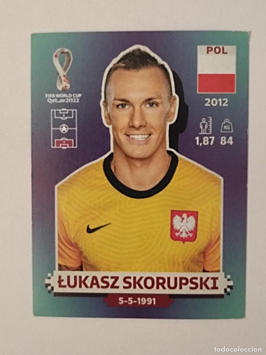 Cromos de f&uacute;tbol: #POL 4 LUKASZ SKORUPSKI (POLONIA) MUNDIAL QATAR 2022 PANINI