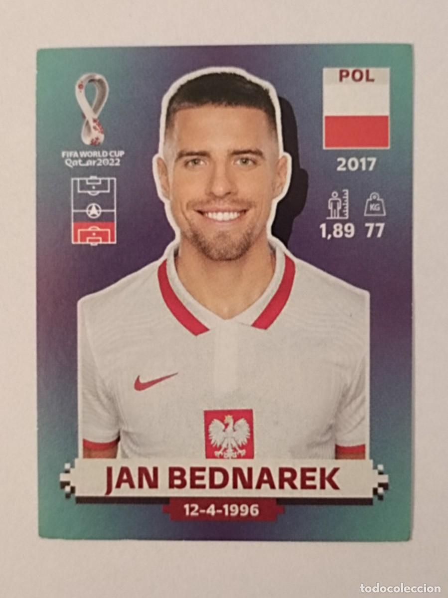 Cromos de f&uacute;tbol: #POL 5 JAN BEDNAREK (POLONIA) MUNDIAL QATAR 2022 PANINI