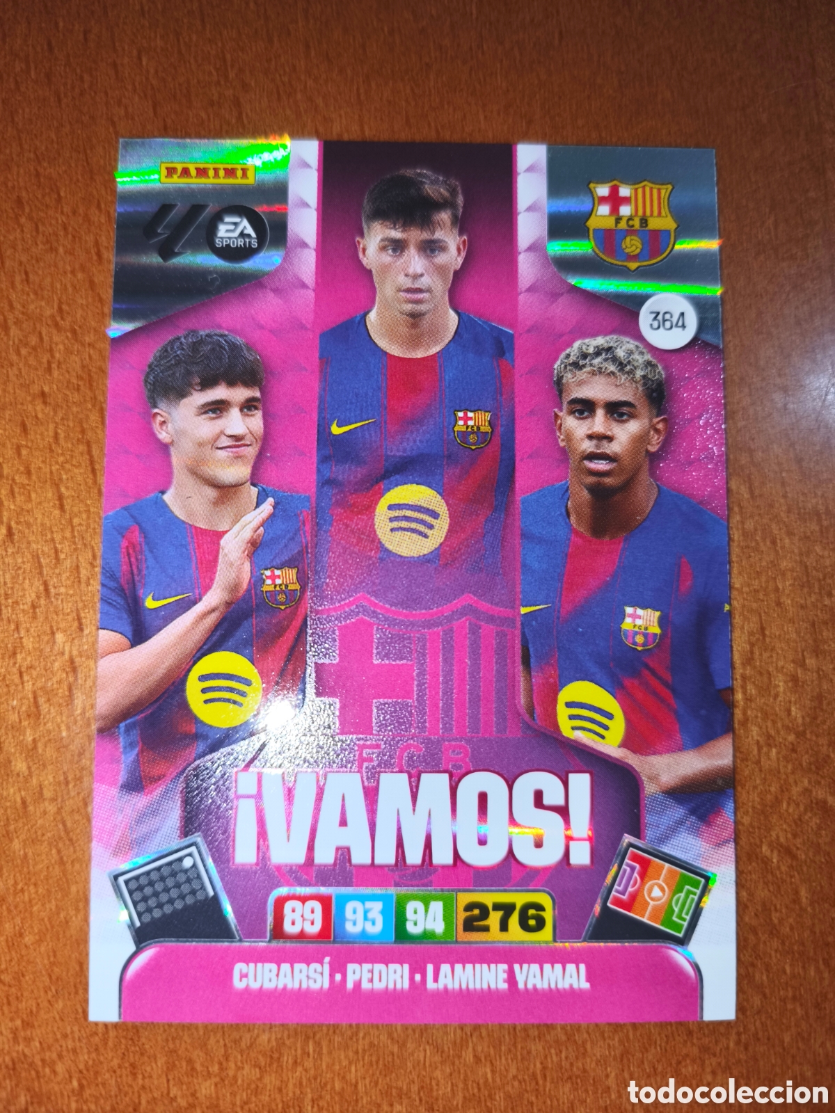 Cromos de f&uacute;tbol: &iexcl;VAMOS! n&deg;364 Adrenalyn XL 25/26 Barcelona