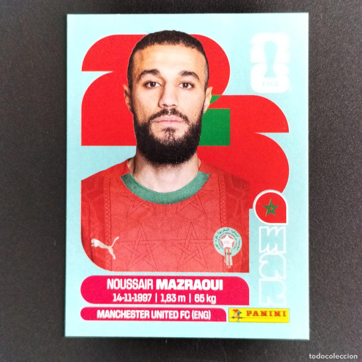 Football Stickers: MAR 5 NOUSSAIR MAZRAOUI MARRUECOS CROMOS STICKER MUNDIAL 26 2026 FIFA WORLD CUP PANINI