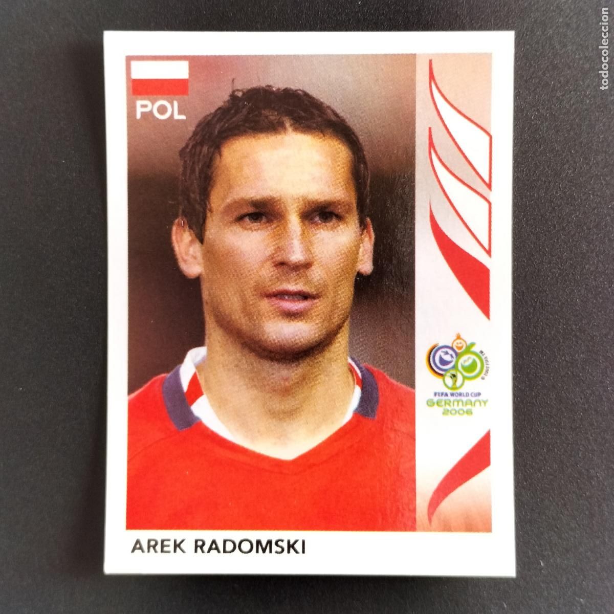 Football Stickers: 66 AREK RADOMSKI POLONIA CROMOS ALBUM FIFA WORLD CUP GERMANY 2006 MUNDIAL ALEMANIA PANINI