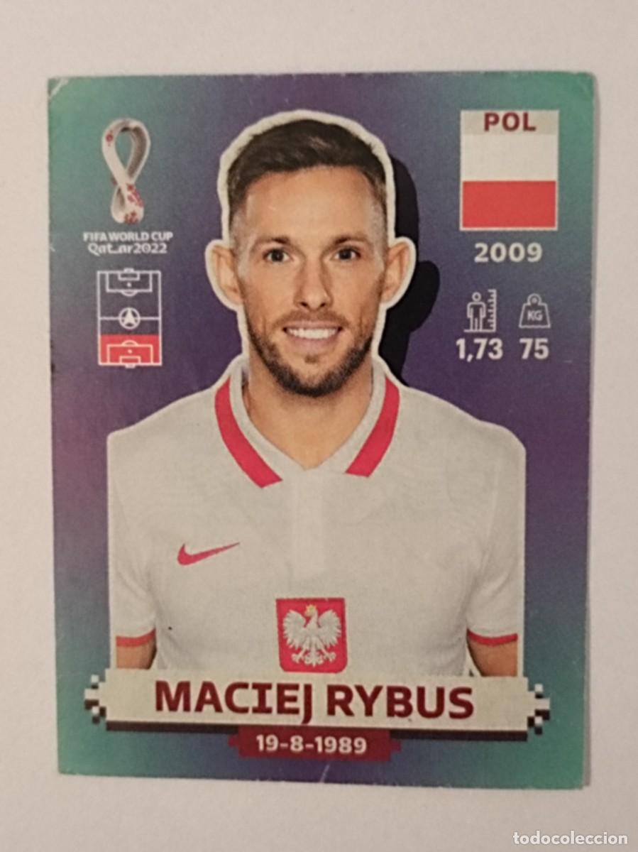 Cromos de f&uacute;tbol: #POL 10 MACIEJ RYBUS (POLONIA) MUNDIAL QATAR 2022 PANINI