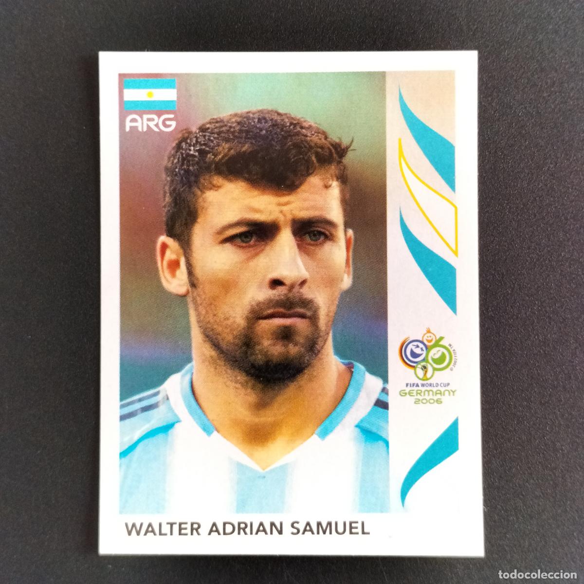 Cromos de Futebol: 175 WALTER ADRIAN SAMUEL ARGENTINA CROMOS ALBUM FIFA WORLD CUP GERMANY 2006 MUNDIAL ALEMANIA PANINI