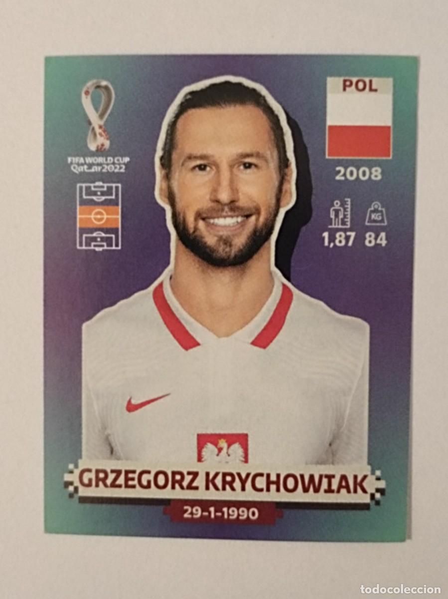 Cromos de f&uacute;tbol: #POL 13 GRZEGORZ KRYCHOWIAK (POLONIA) MUNDIAL QATAR 2022 PANINI