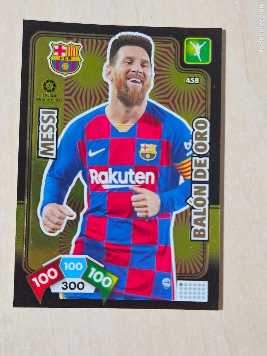 Figurine di Calcio: FICHA N&ordm; 458 MESSI - ADRENALYN 19 20 - PANINI 2019 - 20 - CROMO - BALON DE ORO