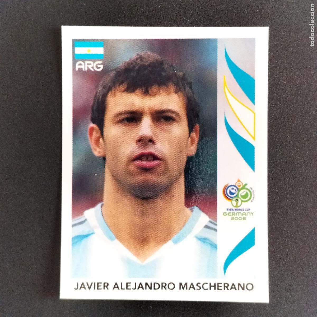 Cromos de f&uacute;tbol: 180 JAVIER MASCHERANO ARGENTINA CROMOS ALBUM FIFA WORLD CUP GERMANY 2006 MUNDIAL ALEMANIA PANINI