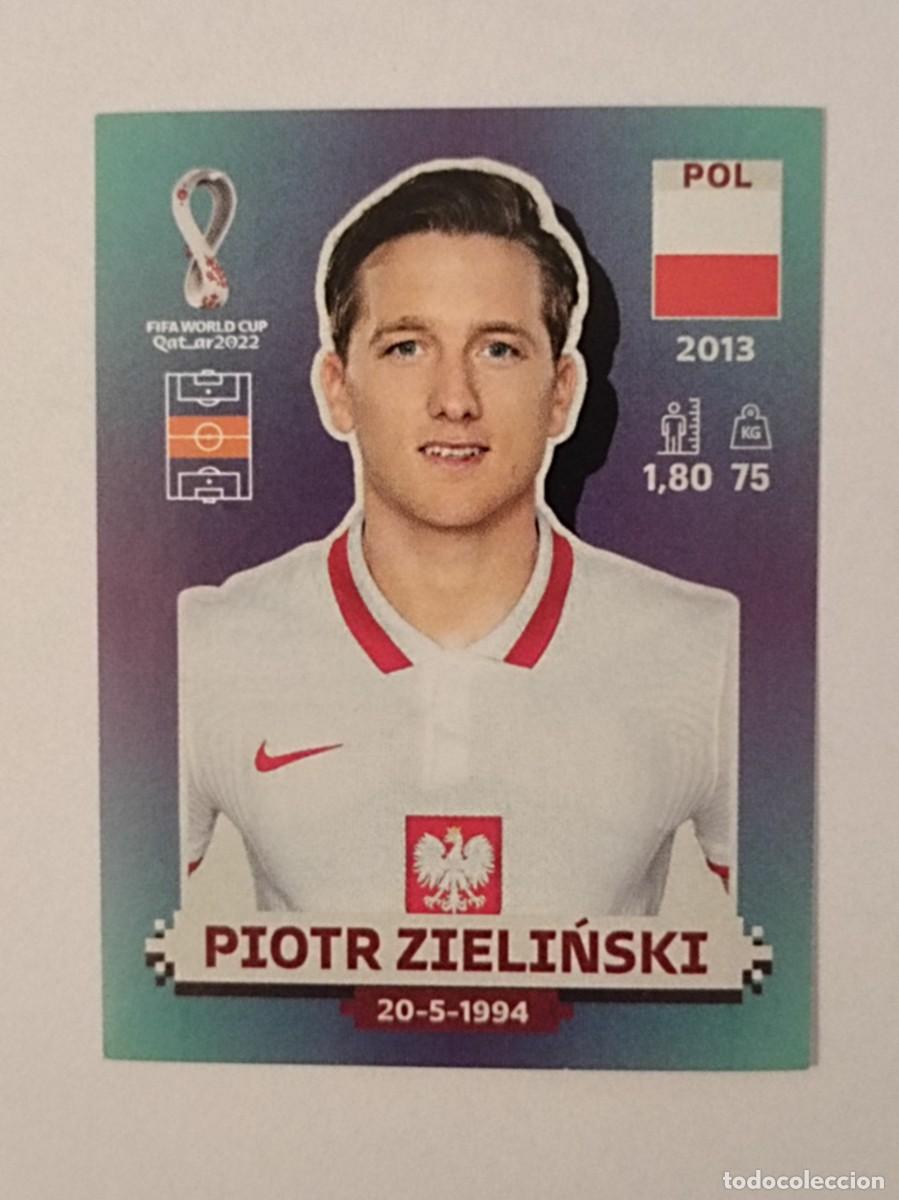 Cromos de f&uacute;tbol: #POL 16 PIOTR ZIELINSKI (POLONIA) MUNDIAL QATAR 2022 PANINI
