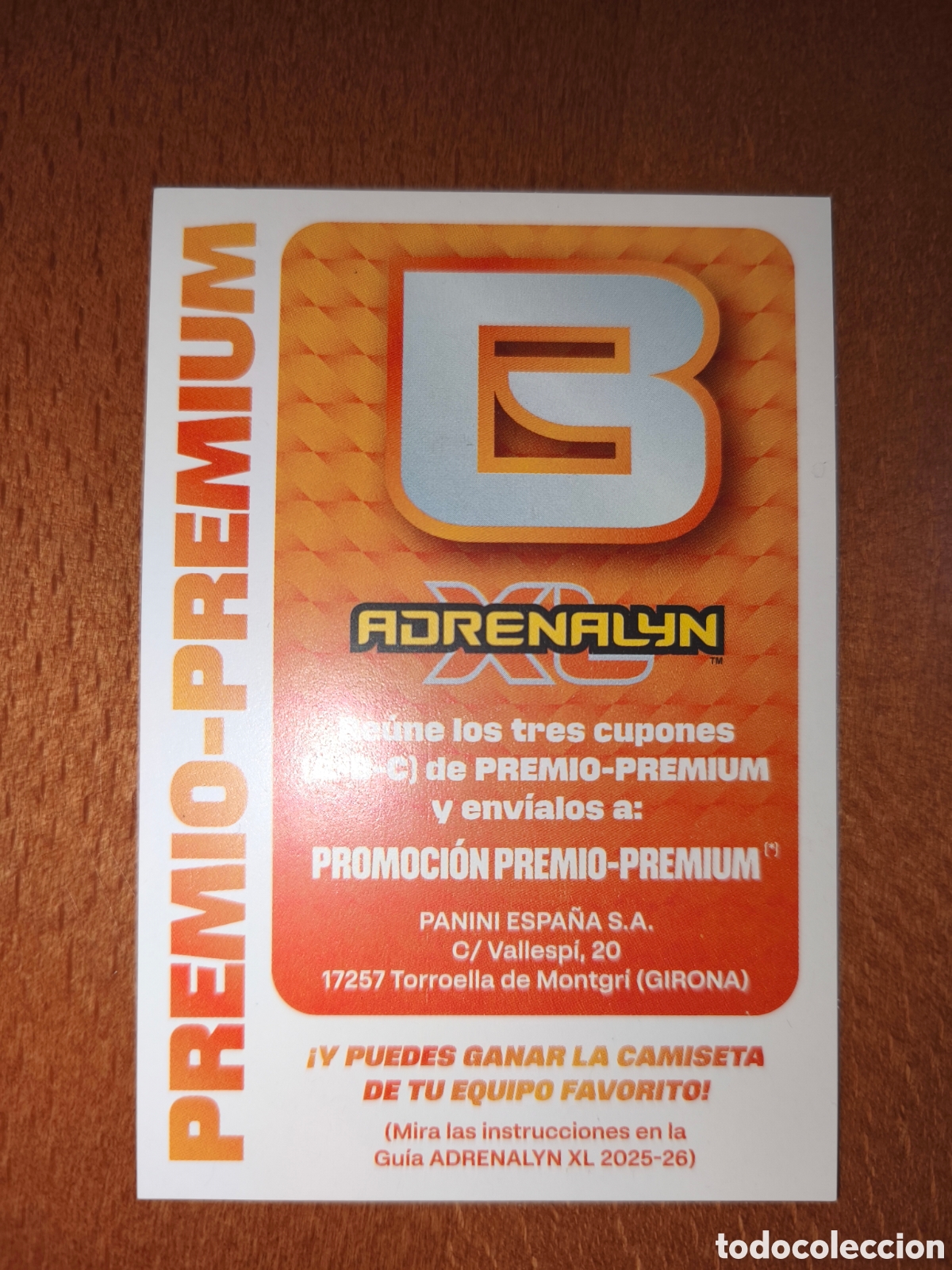 Cromos de f&uacute;tbol: Letra B Premio-Premiun Adrenalyn XL 25/26
