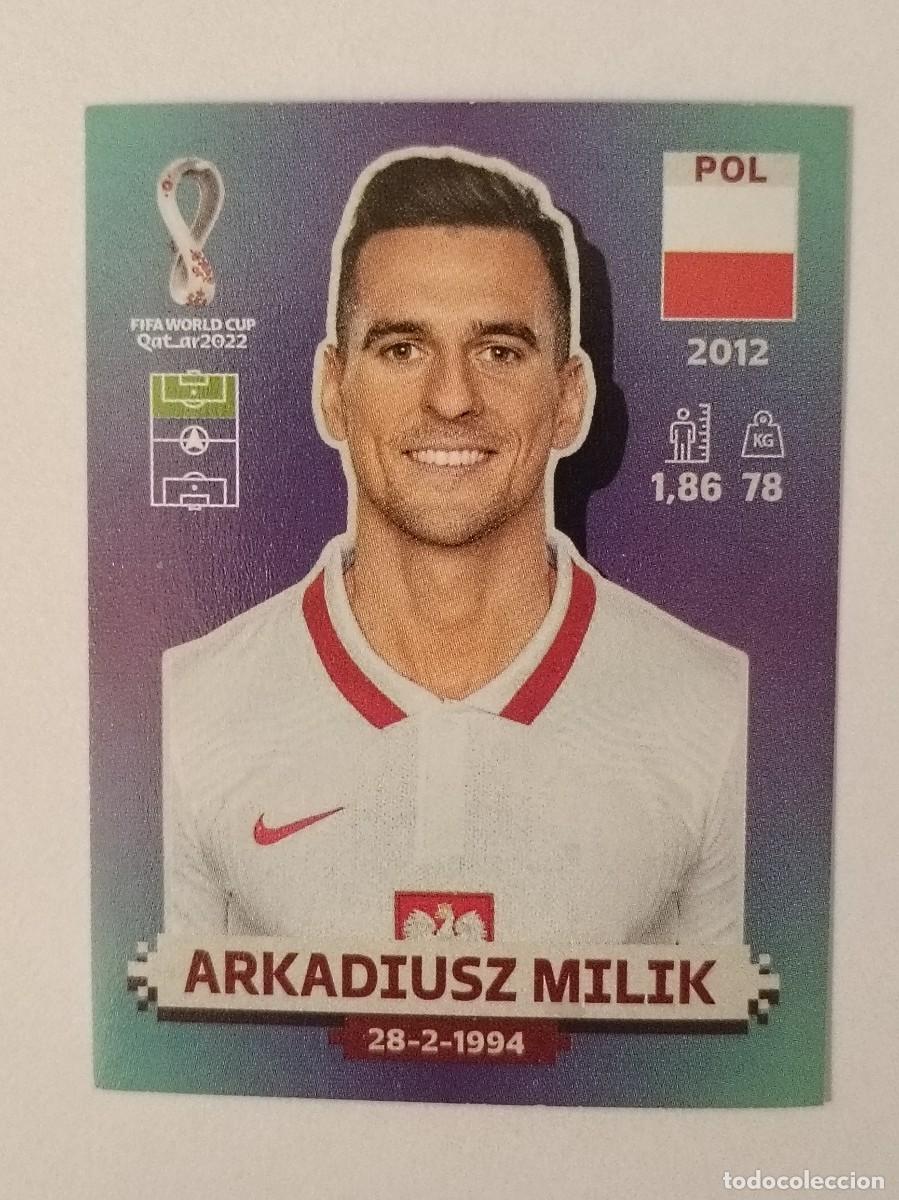 Cromos de f&uacute;tbol: #POL 18 ARKADIUSZ MILIK (POLONIA) MUNDIAL QATAR 2022 PANINI
