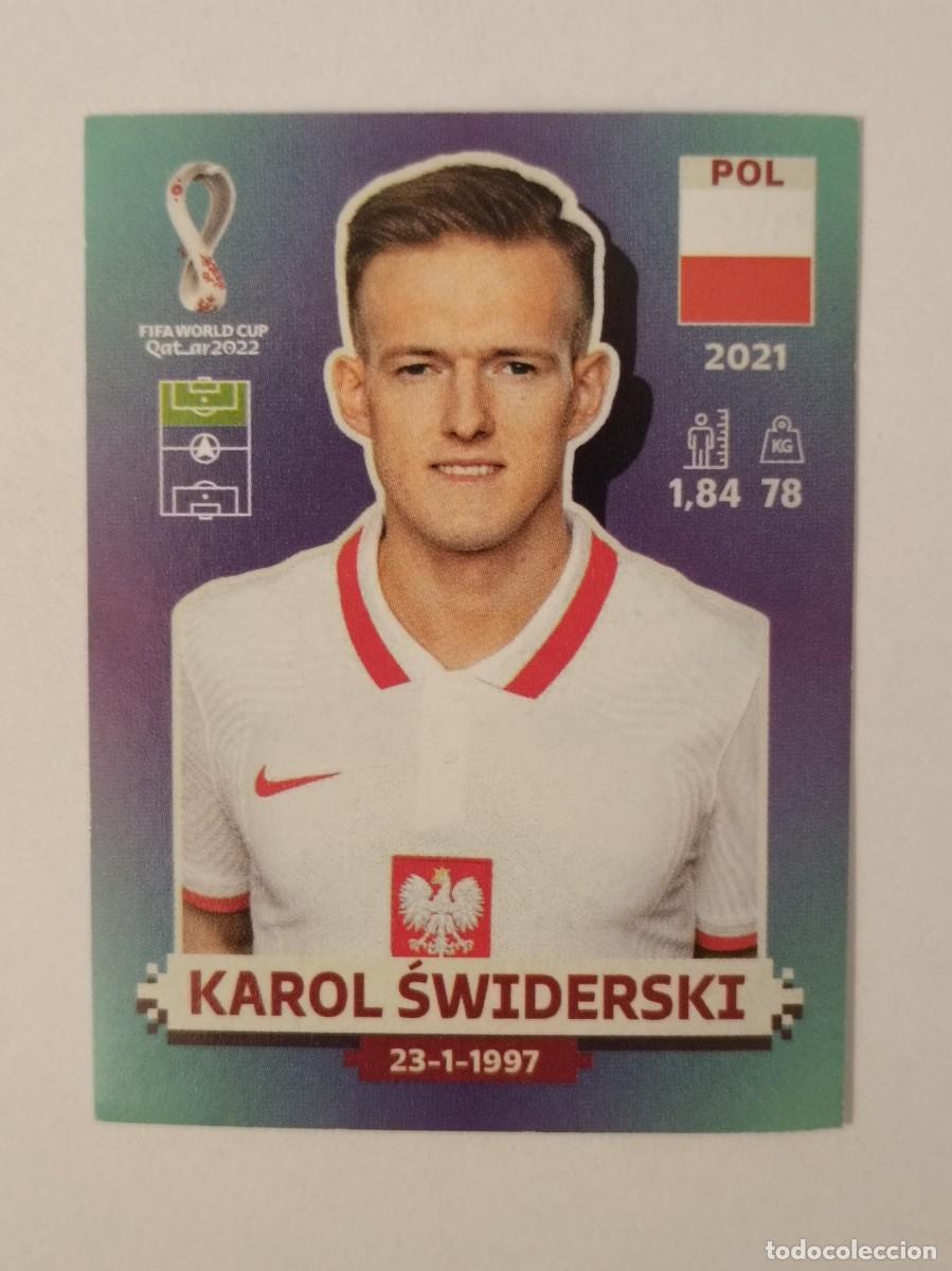 Cromos de f&uacute;tbol: #POL 20 KAROL SWIDERSKI (POLONIA) MUNDIAL QATAR 2022 PANINI