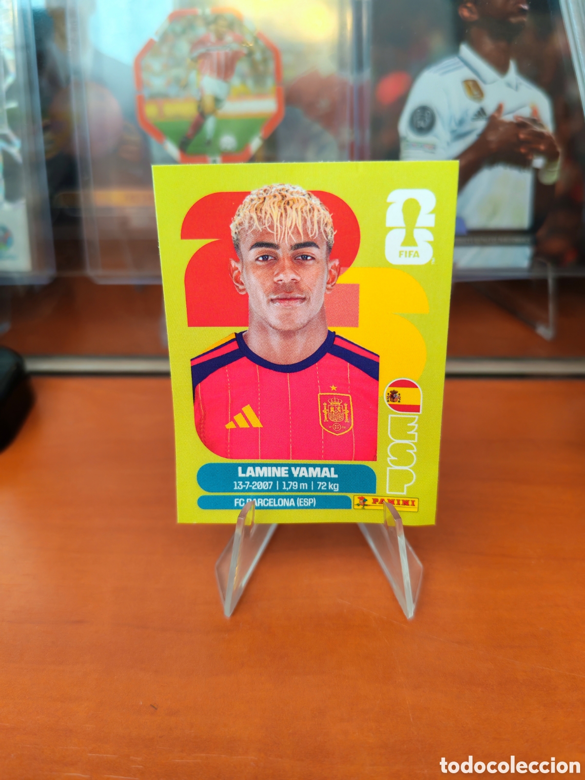 Cromos de f&uacute;tbol: Lamine Yamal 15 United Edition Suiza