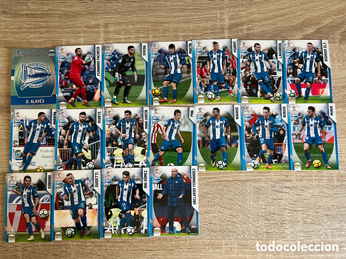 Cromos de Futebol: ALAV&Eacute;S MEGACRACKS MGK 2018 2019 18 19 LOTE B&Aacute;SICO COMPLETO
