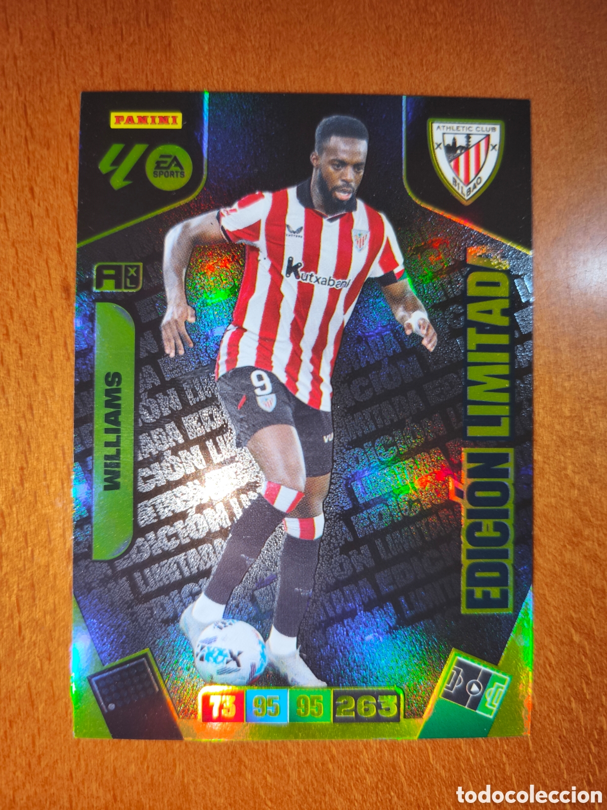 Cromos de Futebol: Williams Edici&oacute;n Limitada Adrenalyn XL 25/26 Athletic Club