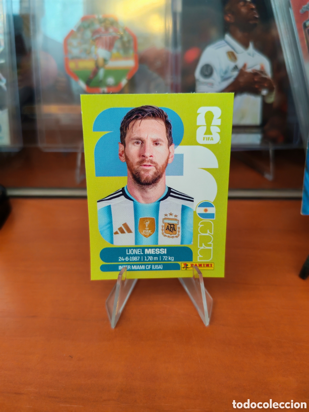 Cromos de f&uacute;tbol: Messi 17 United Edition Suiza