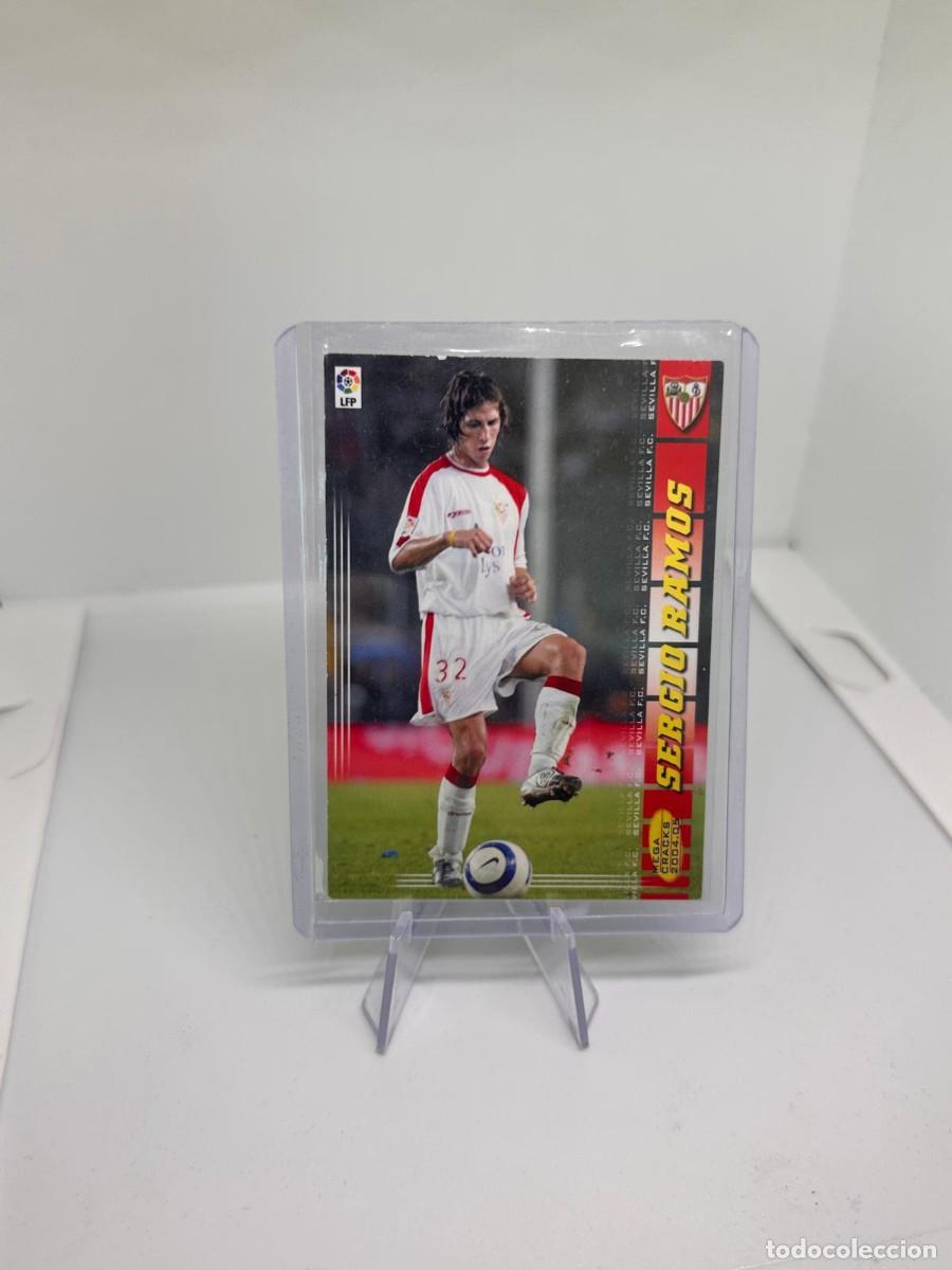 Cromos de f&uacute;tbol: Rookie Sergio Ramos Dificil #275 BIS Panini Megacracks 2004 Sevilla