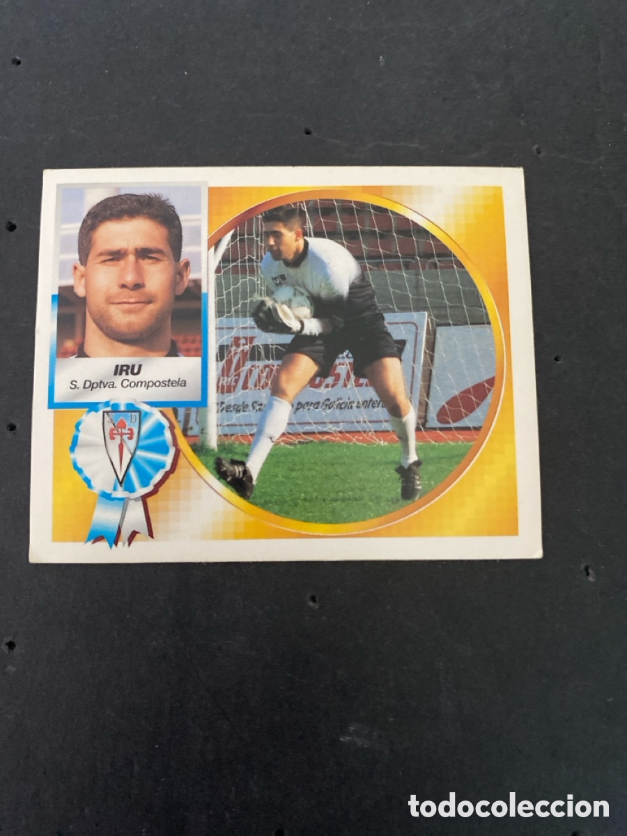 Fu&szlig;ball-Sticker: Cromo liga 94/95 S.D. Compostela nunca pegado
