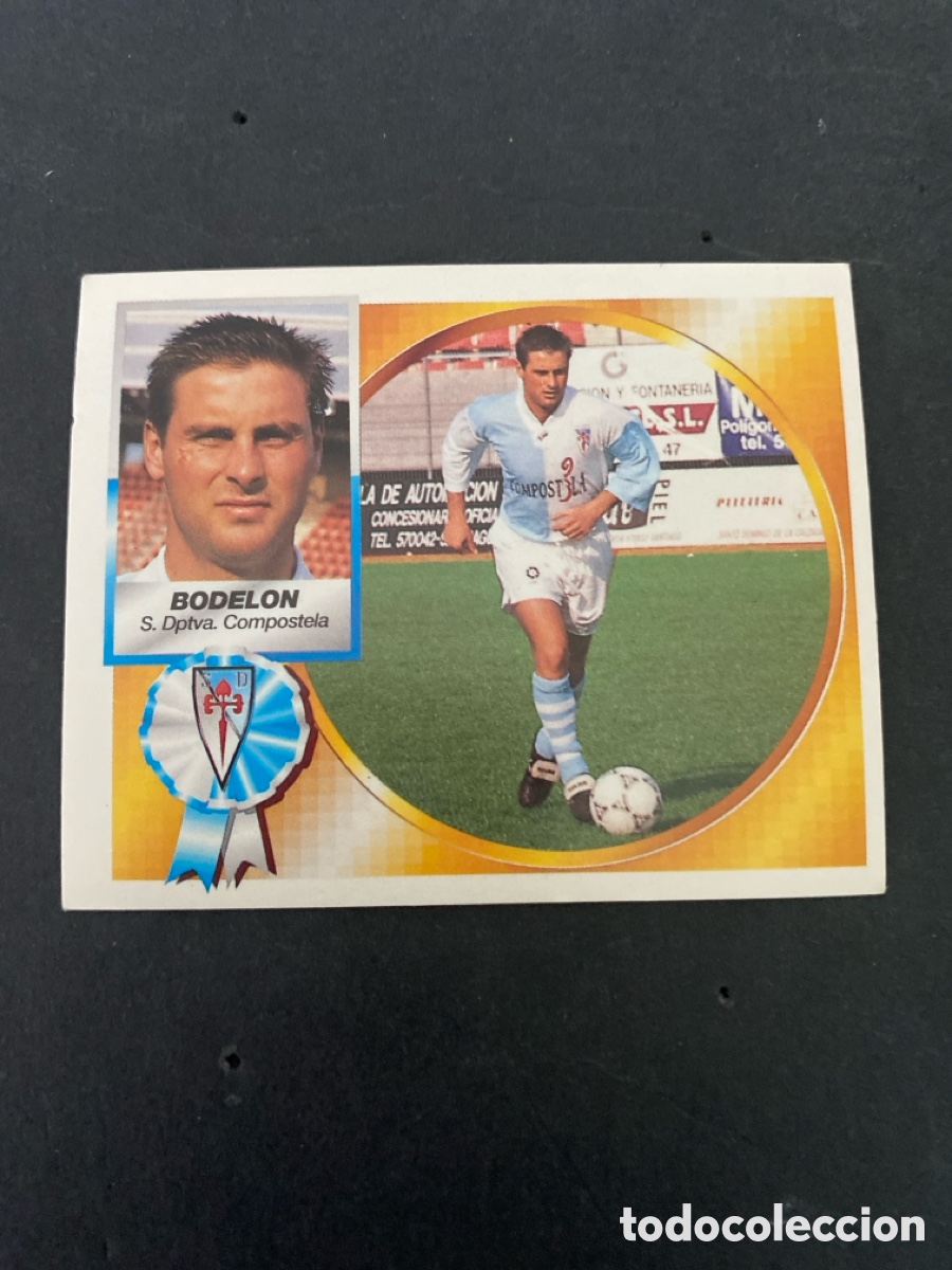 Fu&szlig;ball-Sticker: Cromo liga 94/95 S.D. Compostela nunca pegado