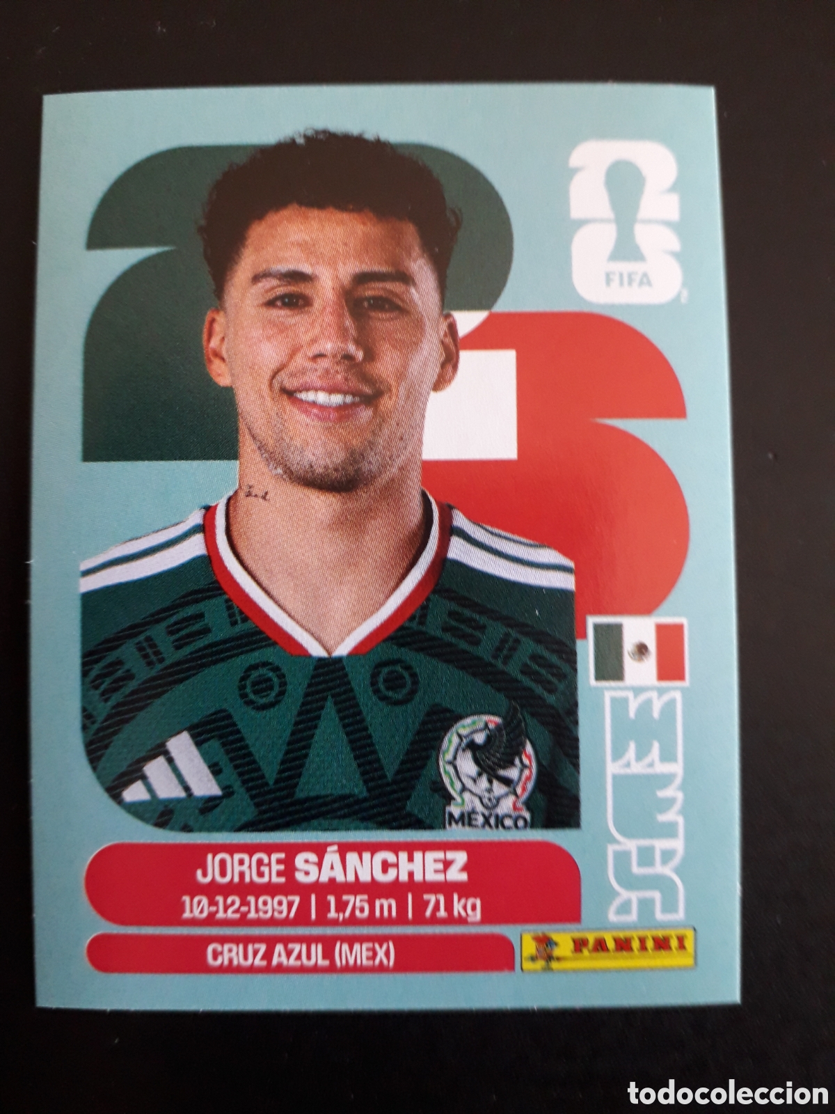 Fu&szlig;ball-Sticker: S&Aacute;NCHEZ M&Eacute;XICO MEX 4 MUNDIAL F&Uacute;TBOL 2026 FIFA WORLD CUP PANINI SIN PEGAR PEDIDO M&Iacute;NIMO 3&euro;