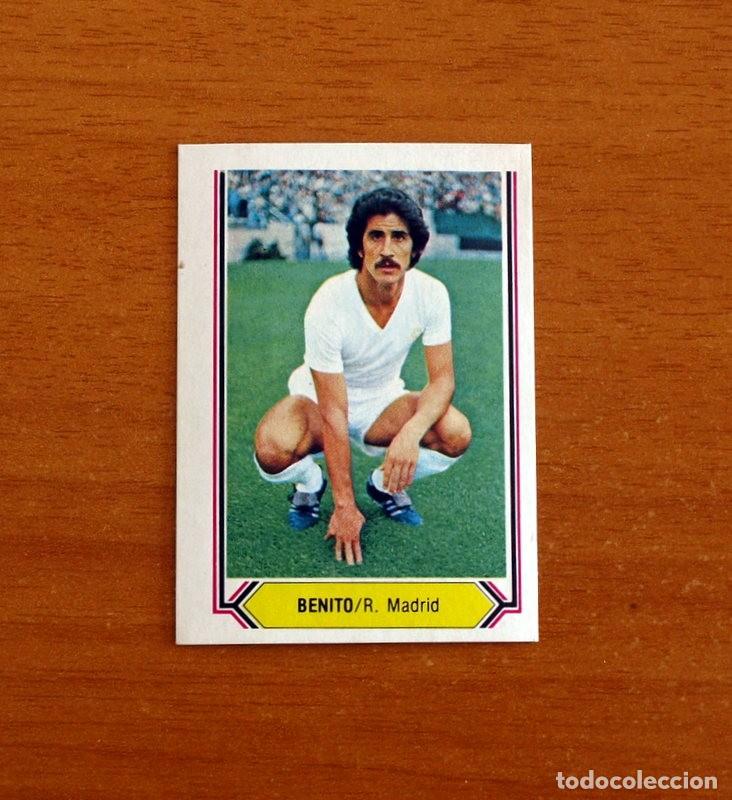 Fu&szlig;ball-Sticker: Real Madrid - Benito - Ediciones Este Liga 1980-1981, 80-81 - Cromo Nunca Pegado