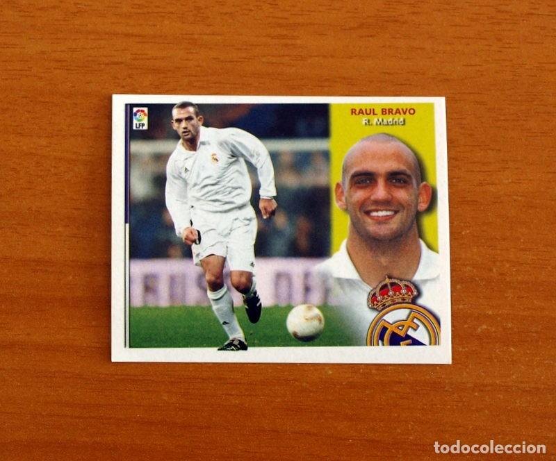 Fu&szlig;ball-Sticker: Real Madrid - Ra&uacute;l Bravo - Ediciones Este Liga 2002-2003, 02-03 - Nunca pegado