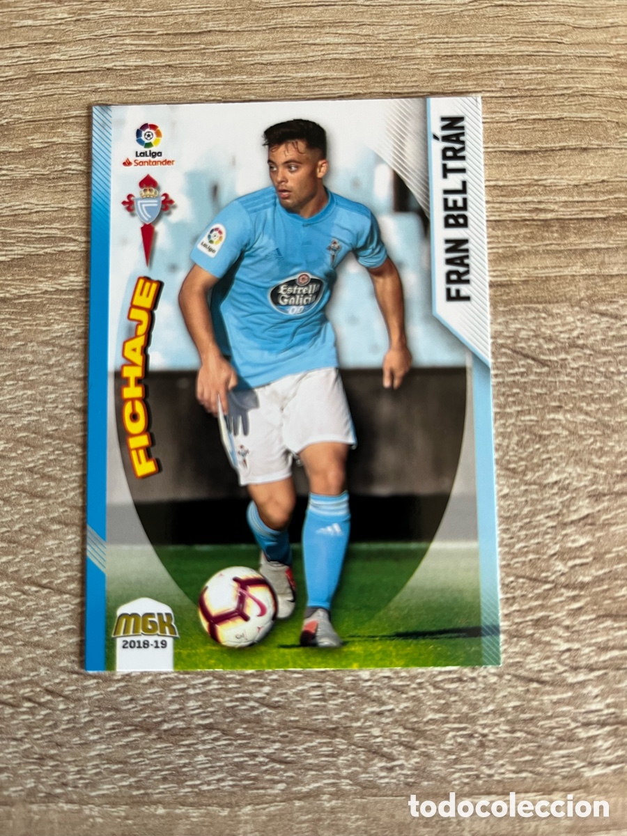 Fu&szlig;ball-Sticker: 148 FRAN BELTR&Aacute;N FICHAJE MEGACRACKS MGK 2018 2019 18 19 CELTA DE VIGO