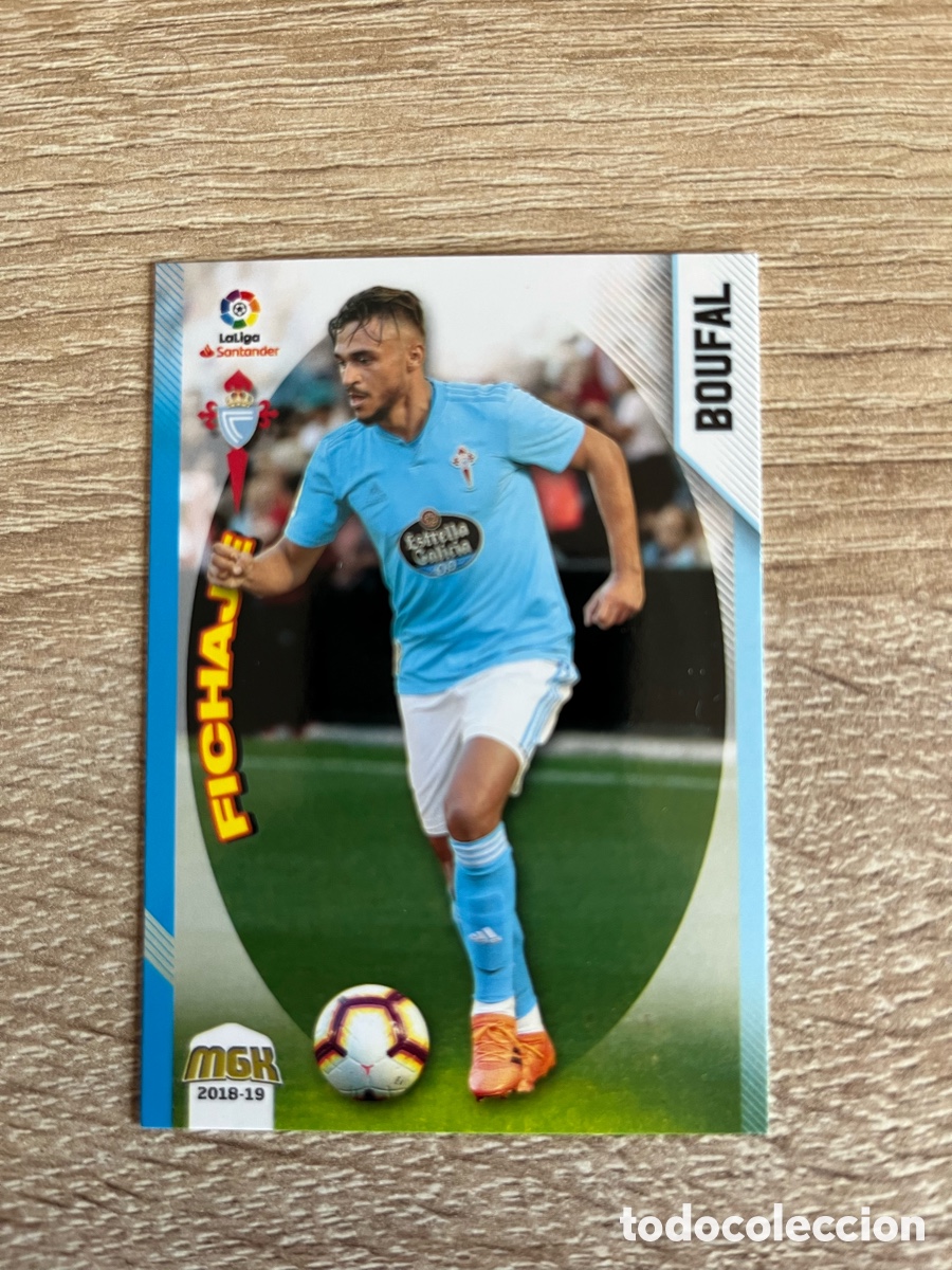 Fu&szlig;ball-Sticker: 151 BOUFAL FICHAJE MEGACRACKS MGK 2018 2019 18 19 CELTA DE VIGO