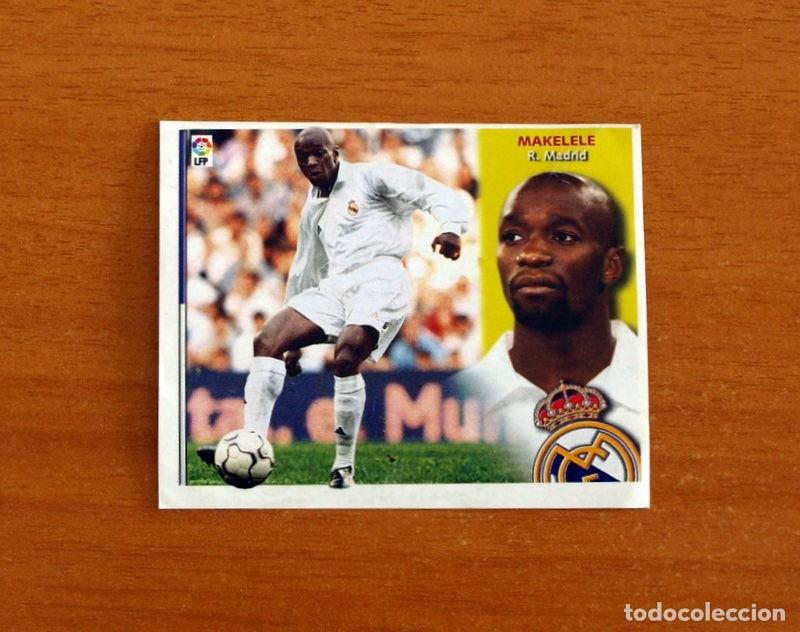 Fu&szlig;ball-Sticker: Real Madrid - Makelele - Ediciones Este Liga 2002-2003, 02-03 - Nunca Pegado