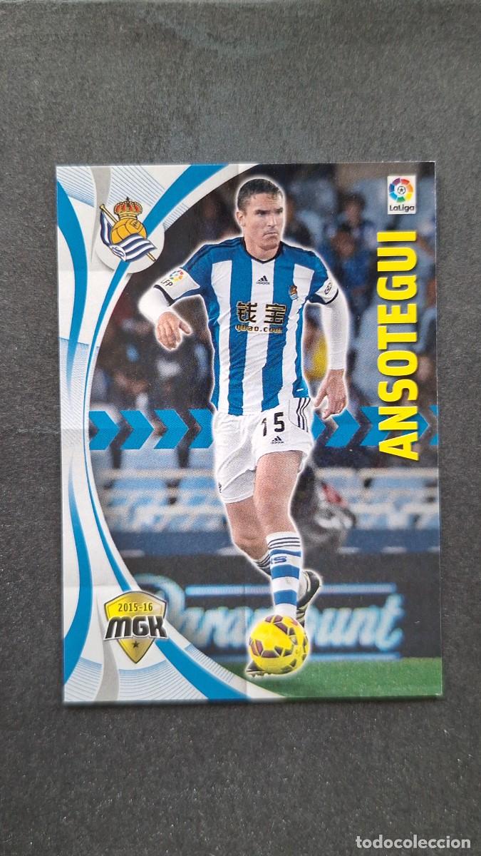 Fu&szlig;ball-Sticker: L1 ANSOTEGUI REAL SOCIEDAD 412 PANINI MEGACRACKS 2015 2016 15 16