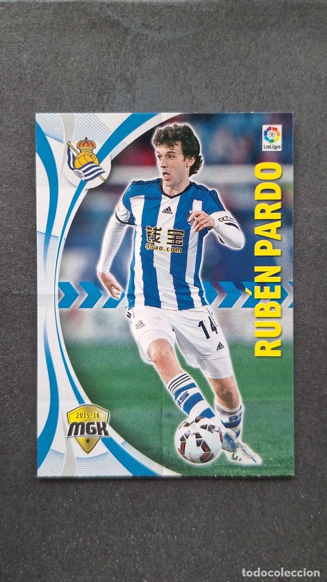 Cromos de Futebol: L1 RUBEN PARDO REAL SOCIEDAD 418 PANINI MEGACRACKS 2015 2016 15 16