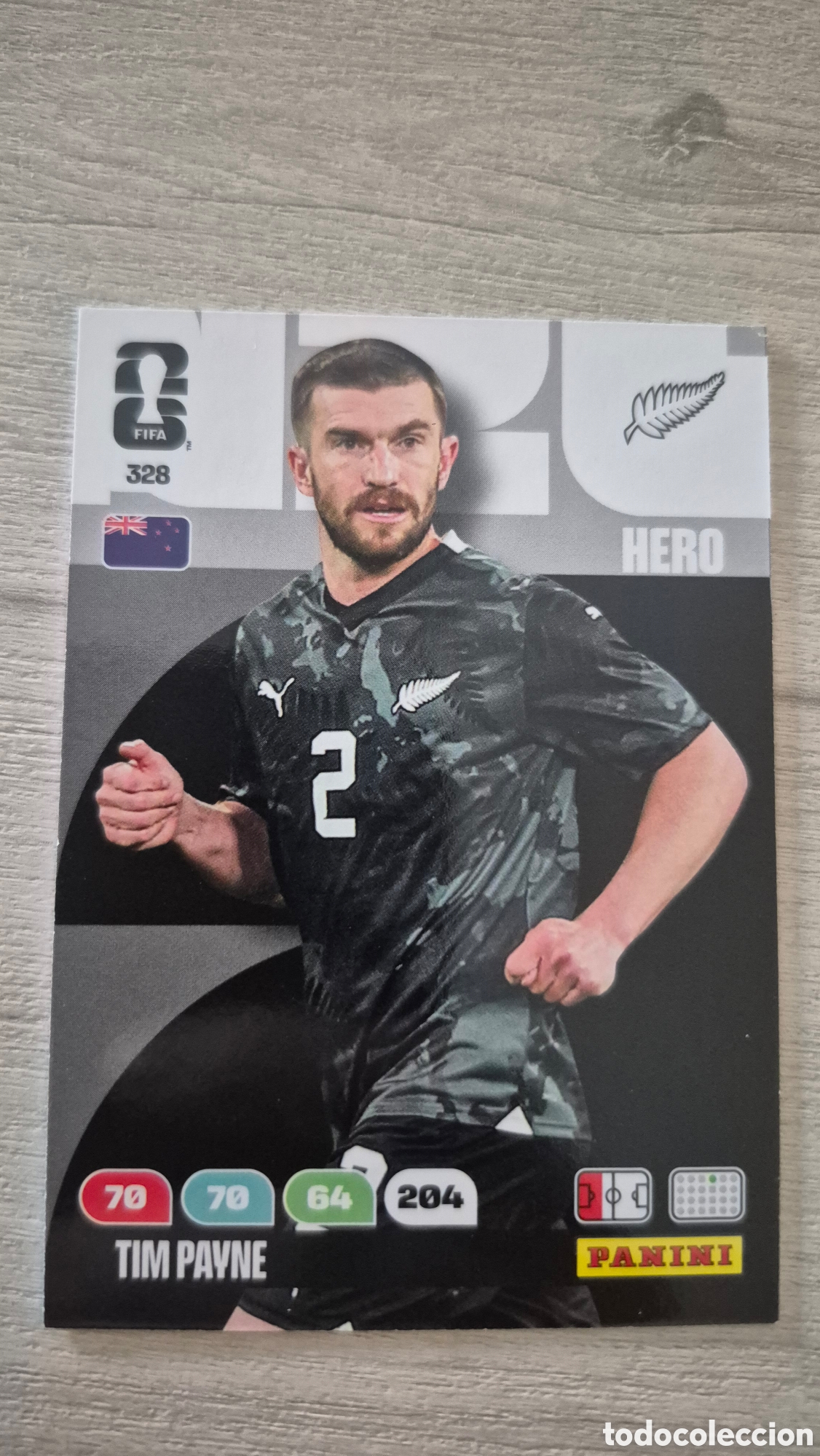 Cromos de Futebol: N&deg;328 Nueva Zelanda Tim Payne Adrenalyn FIFA World Cup 2026