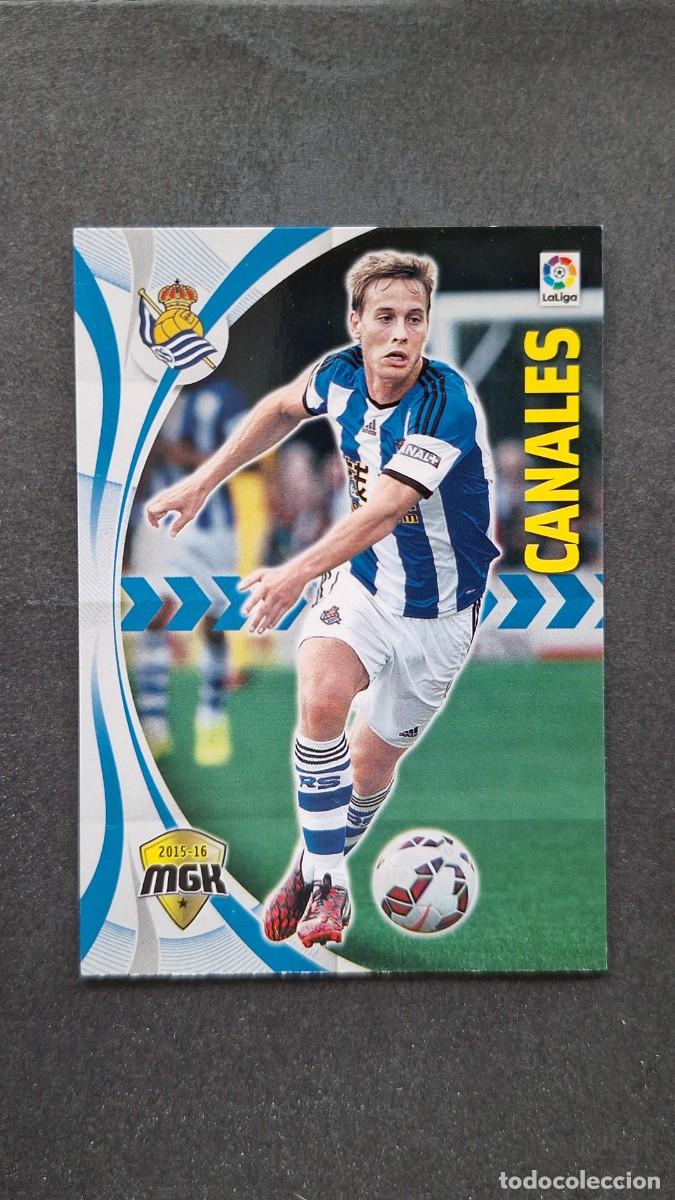 Cromos de Futebol: L1 CANALES REAL SOCIEDAD 421 PANINI MEGACRACKS 2015 2016 15 16