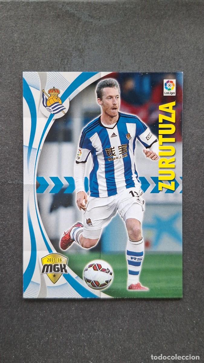 Cromos de Futebol: L1 ZURUTUZA REAL SOCIEDAD 422 PANINI MEGACRACKS 2015 2016 15 16