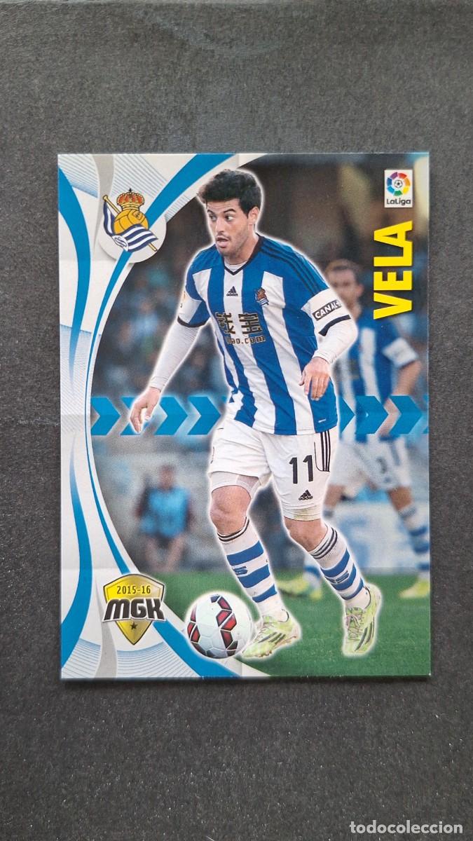 Cromos de Futebol: L1 VELA REAL SOCIEDAD 424 PANINI MEGACRACKS 2015 2016 15 16