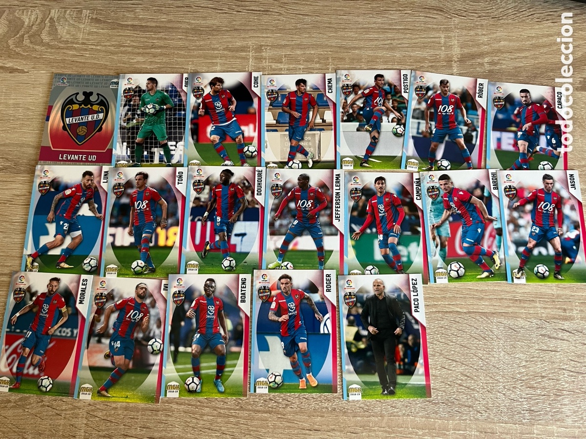 Cromos de f&uacute;tbol: HUESCA MEGACRACKS MGK 2018 2019 18 19 HUESCA LOTE B&Aacute;SICO COMPLETO