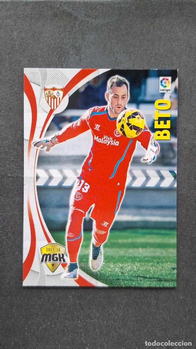 Cromos de f&uacute;tbol: L1 BETO SEVILLA F. C. 436 PANINI MEGACRACKS 2015 2016 15 16