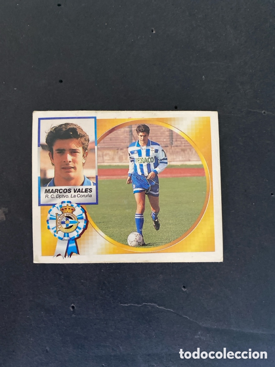Cromos de f&uacute;tbol: Cromo liga 94/95 Dptvo. La Coru&ntilde;a baja nunca pegado