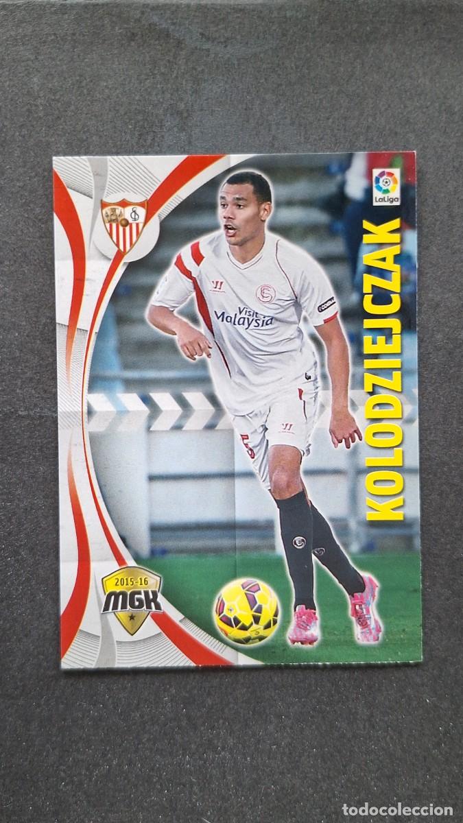 Cromos de f&uacute;tbol: L1 KOLODZIEJCZAK SEVILLA F. C. 441 PANINI MEGACRACKS 2015 2016 15 16