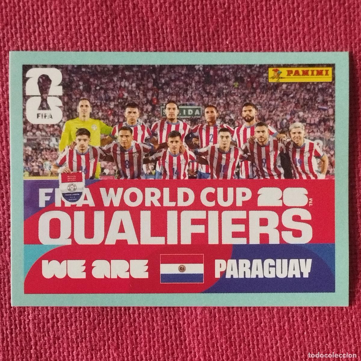 Cromos de f&uacute;tbol: SELECCION PARAGUAY - PAR 13 - MUNDIAL DE FUTBOL - FIFA WORLD CUP - 2026