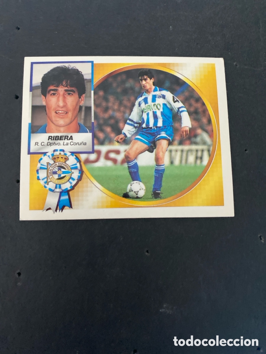 Figurine di Calcio: Cromo liga 94/95 Dptvo. La Coru&ntilde;a nunca pegado