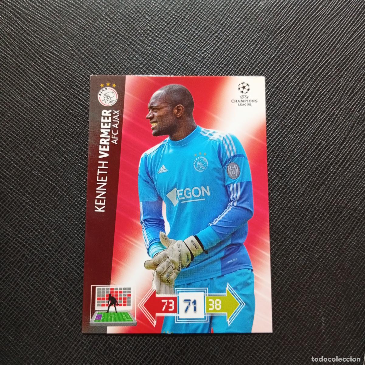 Figurine di Calcio: VERMEER AJAX ADRENALYN CHAMPIONS LEAGUE 2012 2013 FUTBOL 12 13 - A210 PG181