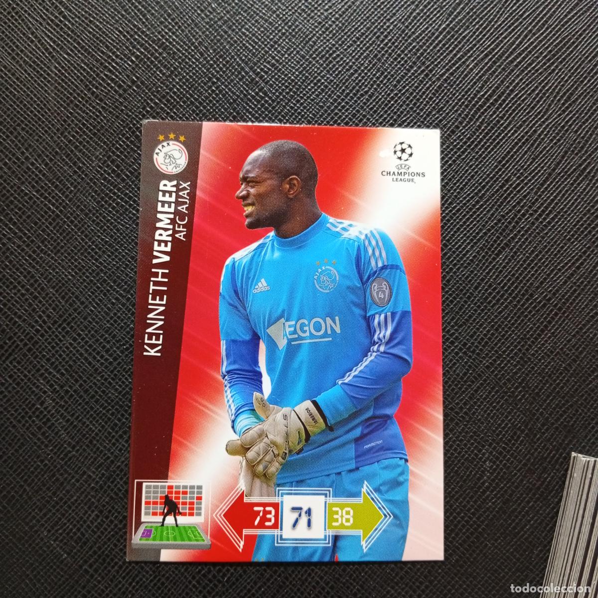 Figurine di Calcio: VERMEER AJAX ADRENALYN CHAMPIONS LEAGUE 2012 2013 FUTBOL 12 13 - A210 PG181 B