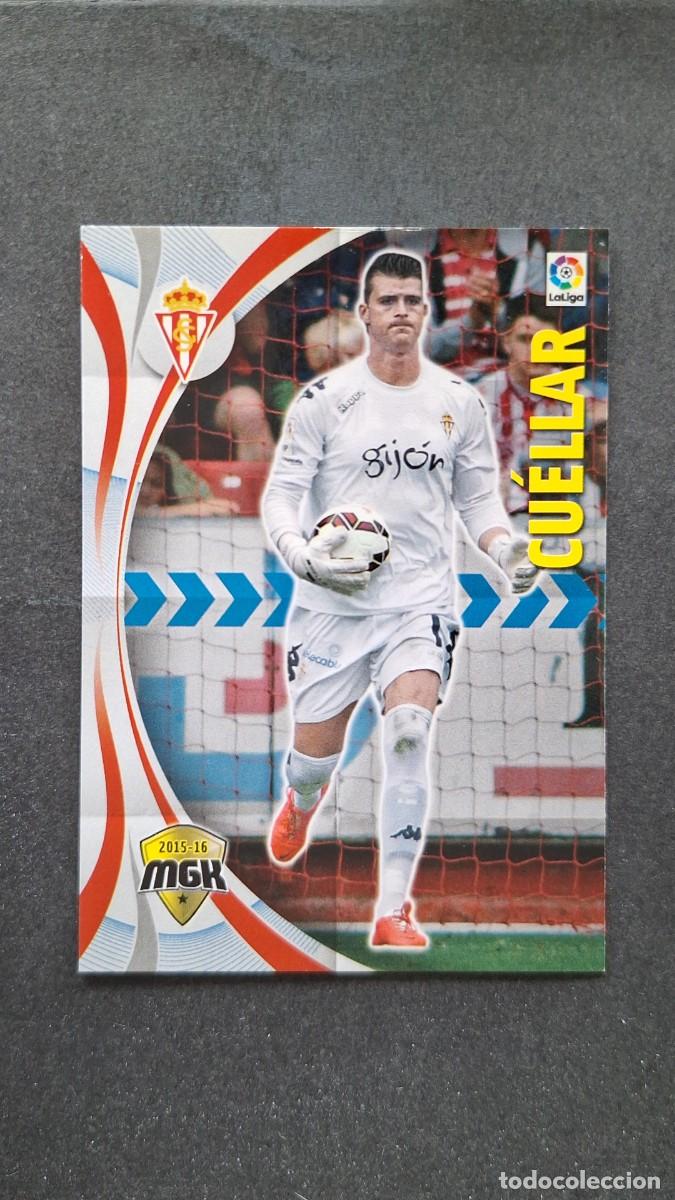 Figurine di Calcio: L1 CUELLAR SPORTING DE GIJON 462 PANINI MEGACRACKS 2015 2016 15 16