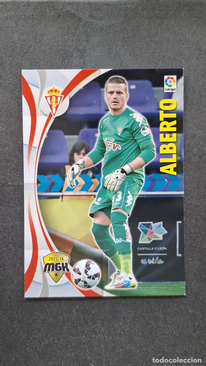 Figurine di Calcio: L1 ALBERTO SPORTING DE GIJON 463 PANINI MEGACRACKS 2015 2016 15 16
