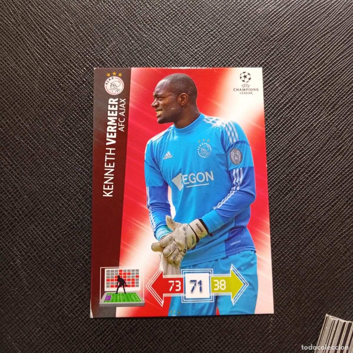 Figurine di Calcio: VERMEER AJAX ADRENALYN CHAMPIONS LEAGUE 2012 2013 FUTBOL 12 13 - A210 PG190