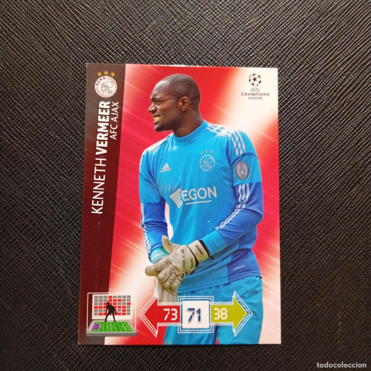 Figurine di Calcio: VERMEER AJAX ADRENALYN CHAMPIONS LEAGUE 2012 2013 FUTBOL 12 13 - A210 PG190 B