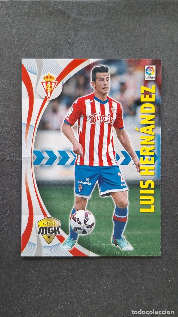 Figurine di Calcio: L1 LUIS HERNANDEZ SPORTING DE GIJON 465 PANINI MEGACRACKS 2015 2016 15 16