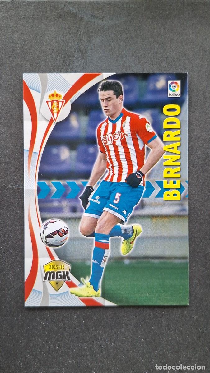 Figurine di Calcio: L1 BERNARDO SPORTING DE GIJON 466 PANINI MEGACRACKS 2015 2016 15 16
