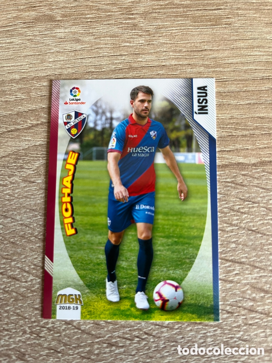 Cartes &agrave; collectionner de Football: 276 INS&Uacute;A FICHAJE MEGACRACKS MGK 2018 2019 18 19 HUESCA