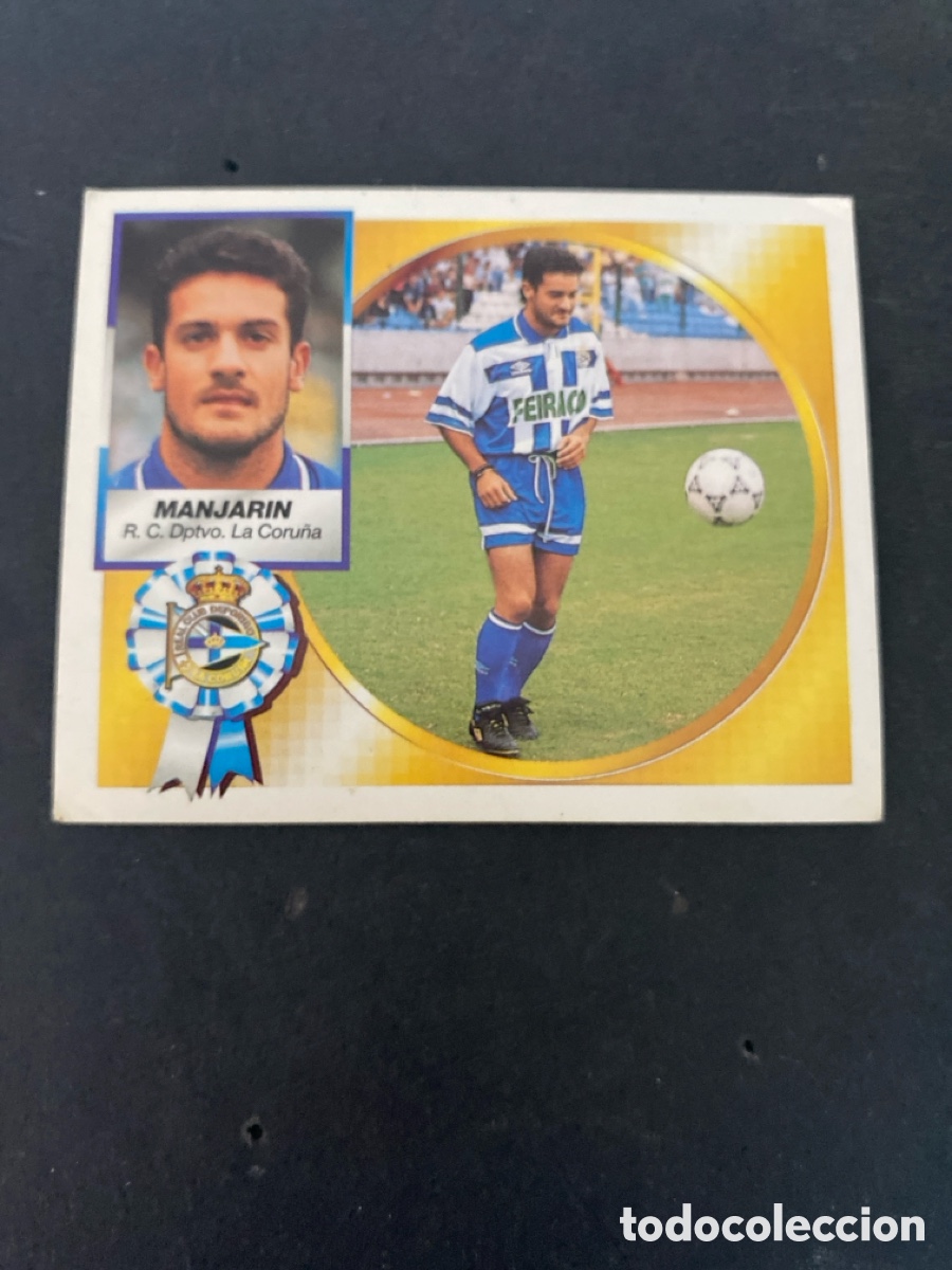 Cartes &agrave; collectionner de Football: Cromo liga 94/95 Dptvo. La Coru&ntilde;a nunca pegado