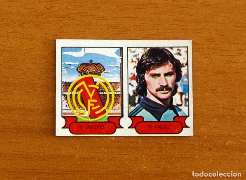 Cartes &agrave; collectionner de Football: Real Madrid - n&ordm; 55 Escudo-Miguel Angel - Editorial Ruiz Romero 1978-1979, 78-79 - Nunca Pegado
